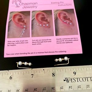 New Fresh Water Pearls 14k Gold Plated